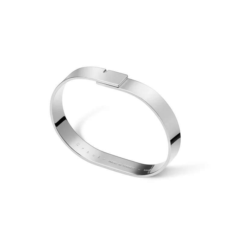 Manchette argent poli | SATURNE.9