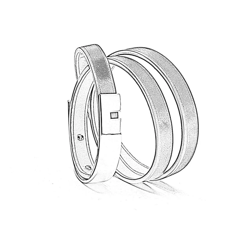 Lanière Triple Tour Signature | U'TURN TRIPLE