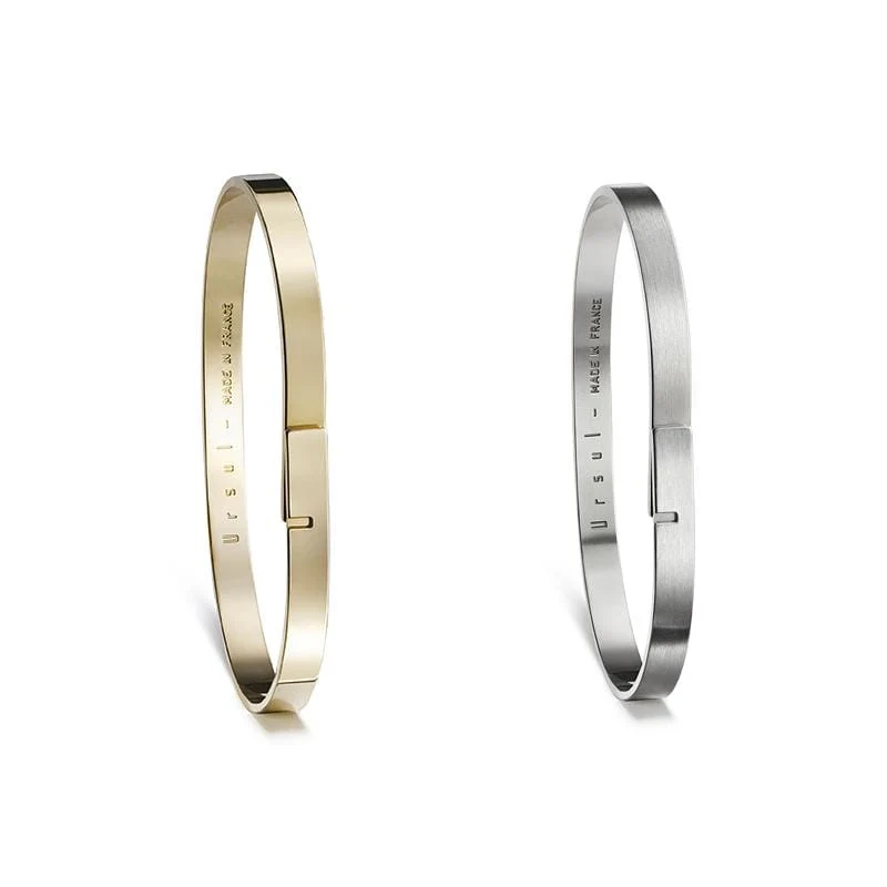 Duo joncs Argent & Plaqué Or 18K | SATURNE.5