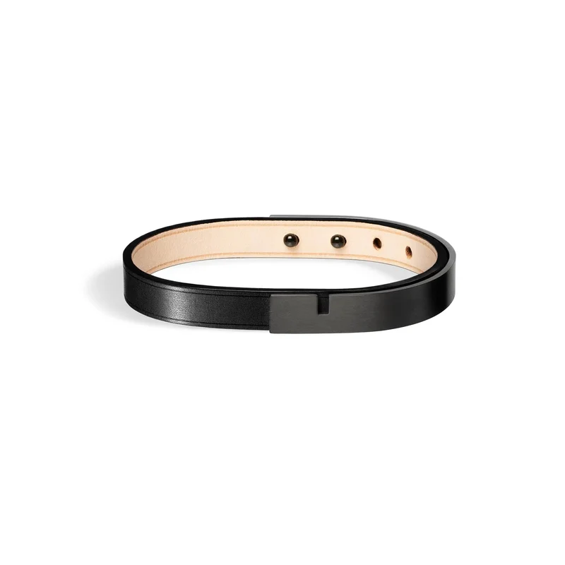 Bracelet homme acier noir | U'TURN.9