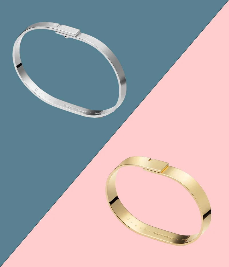 Duo jonc Argent & Vermeil | SATURNE.9