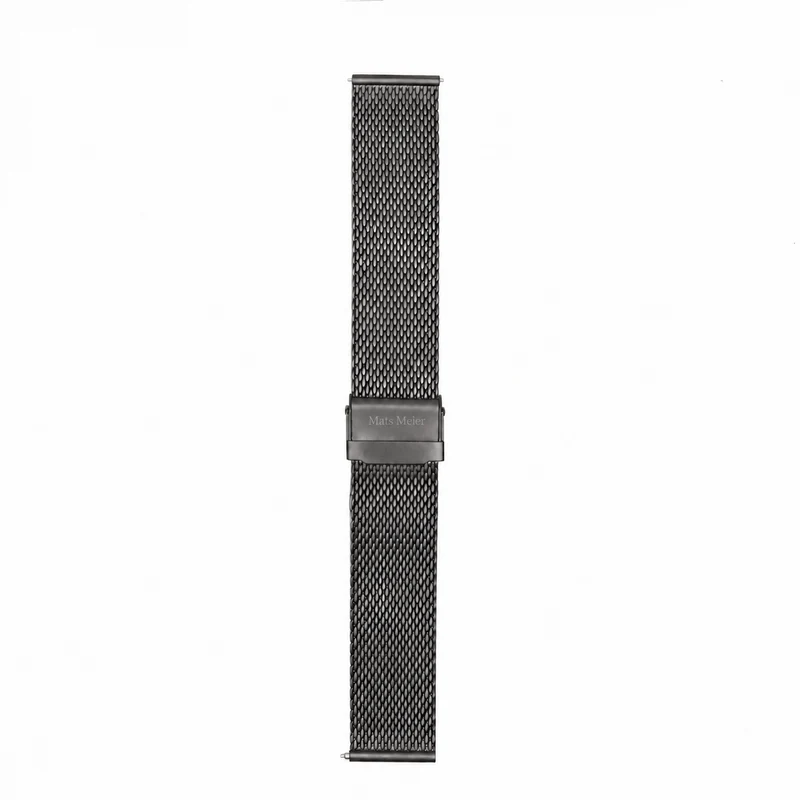 Mats Meier Mont Vélan Bracelet de Montre Gunmetal MM40007