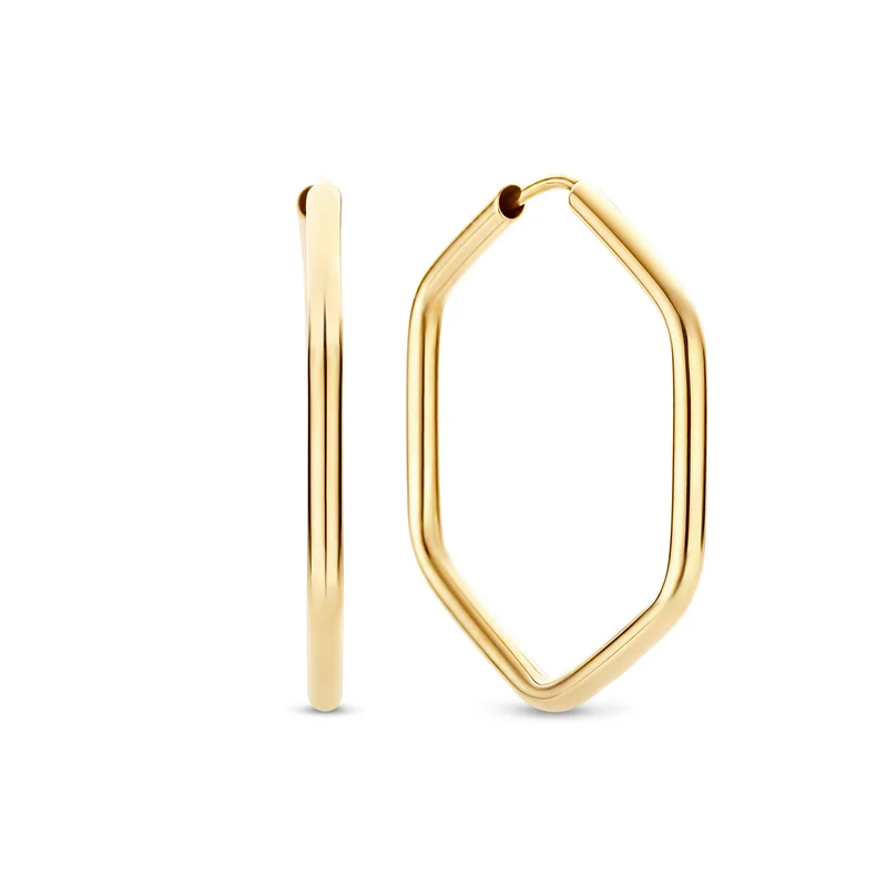 Beloro Jewels La Rinascente Femmes Créoles Or 9 carats BO360059