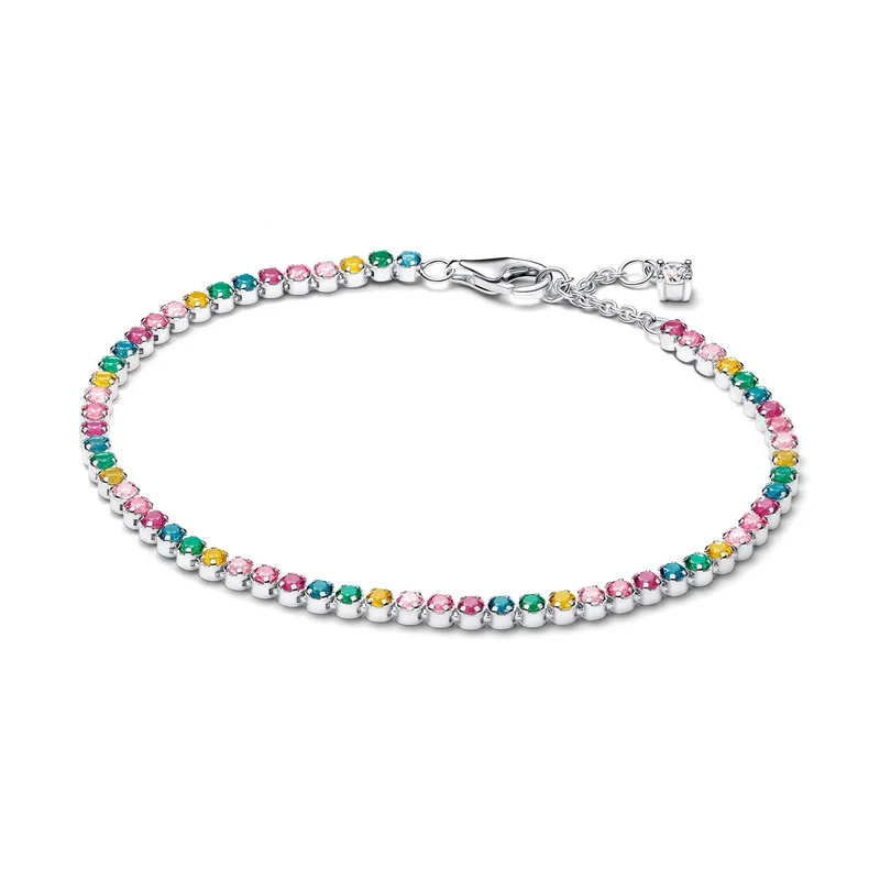 Pandora Timeless Bracelet Tennis Arc-En-Ciel 593927C03