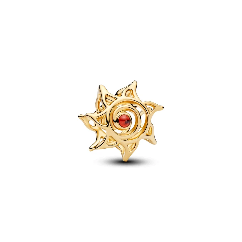 Pandora Moments Charm Soleil Ajouré Plaqué Or 764625C01