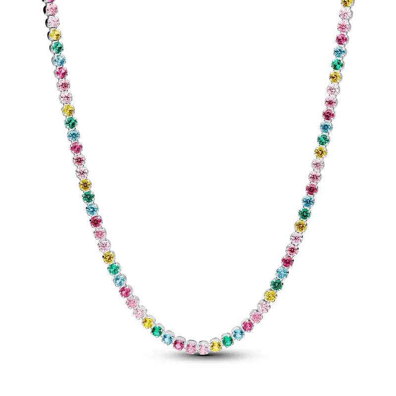 Pandora Timeless Collier Tennis Arc-En-Ciel 394648C01-40