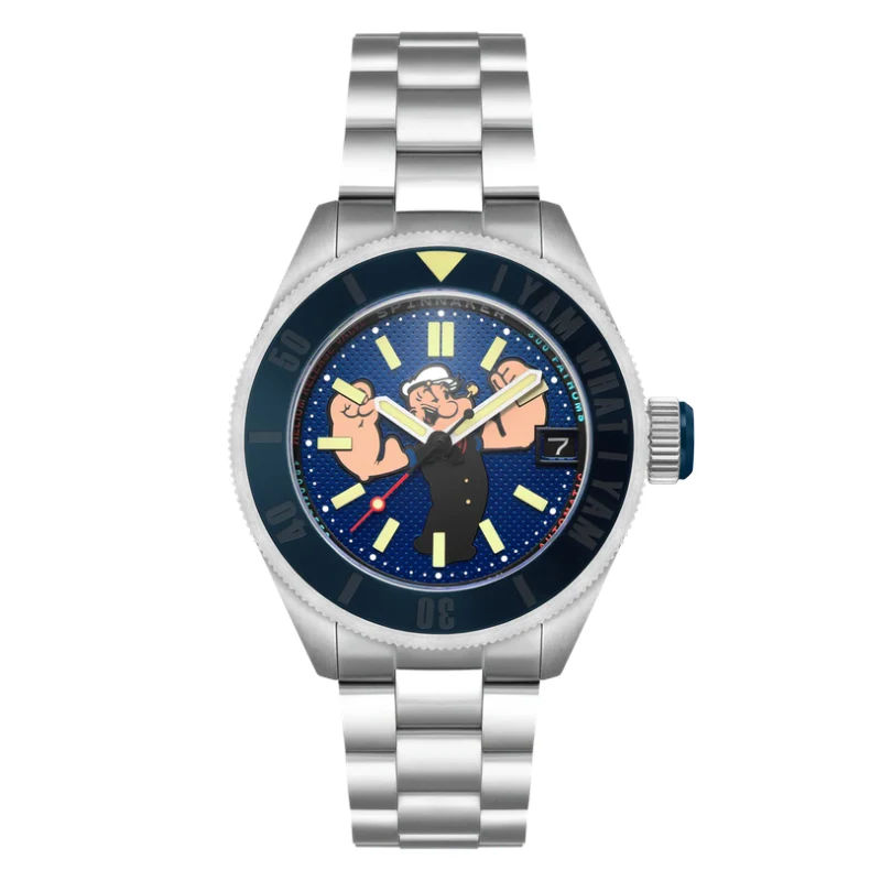 Montre Spinnaker Piccard Automatic - Popeye Forearm Fury Buoy Blue SP-5173-22