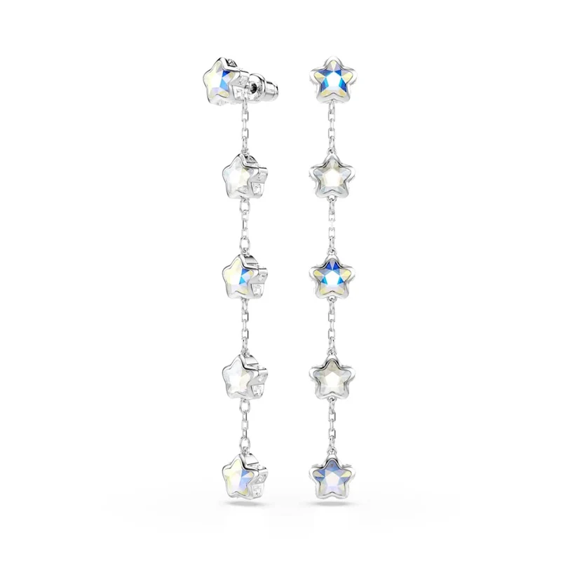 Swarovski Boucles d'oreilles Chroma Stars argentées 5754184