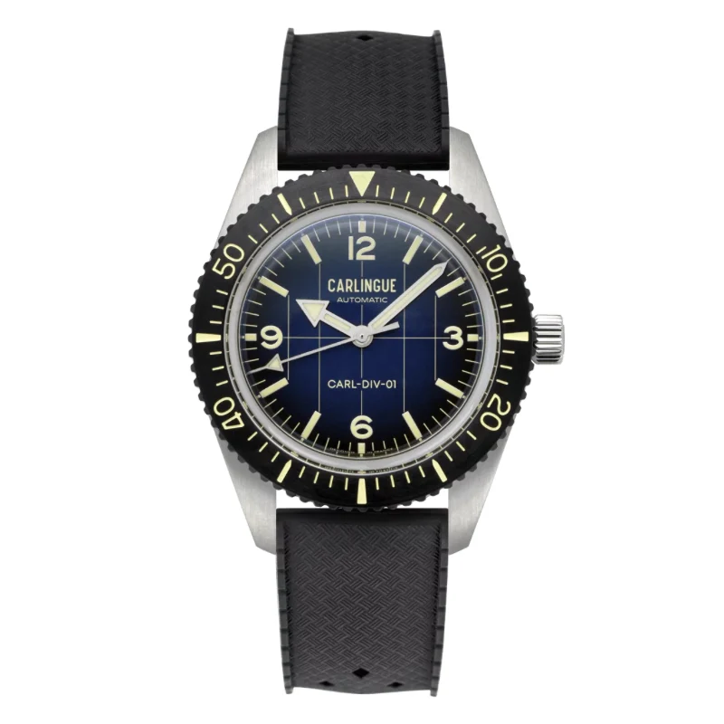 Montre CARLINGUE Diver 01 Bleu CT-001-C