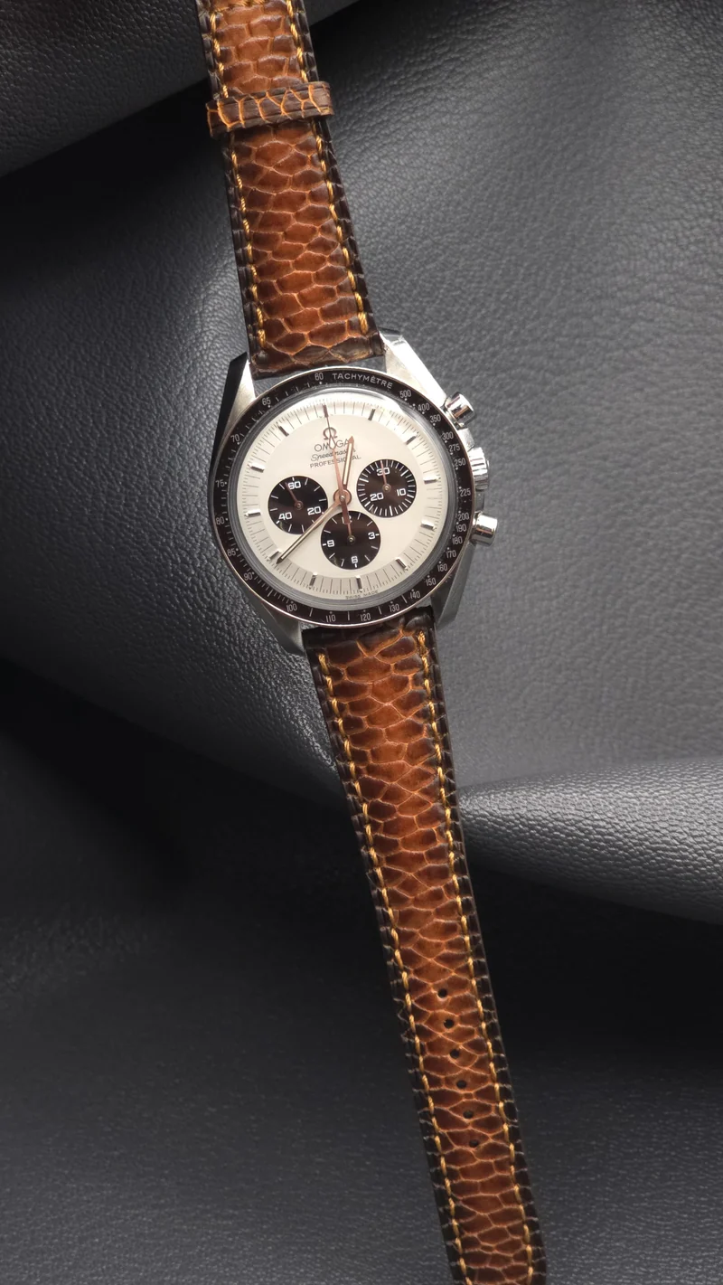 MONOCHROME x Terry Crafted - Beaver Tail Strap - Brown/Cognac