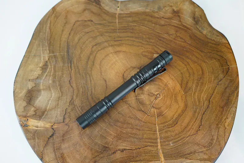 UV Pen Light - Pocket Size UV Flashlight - Black