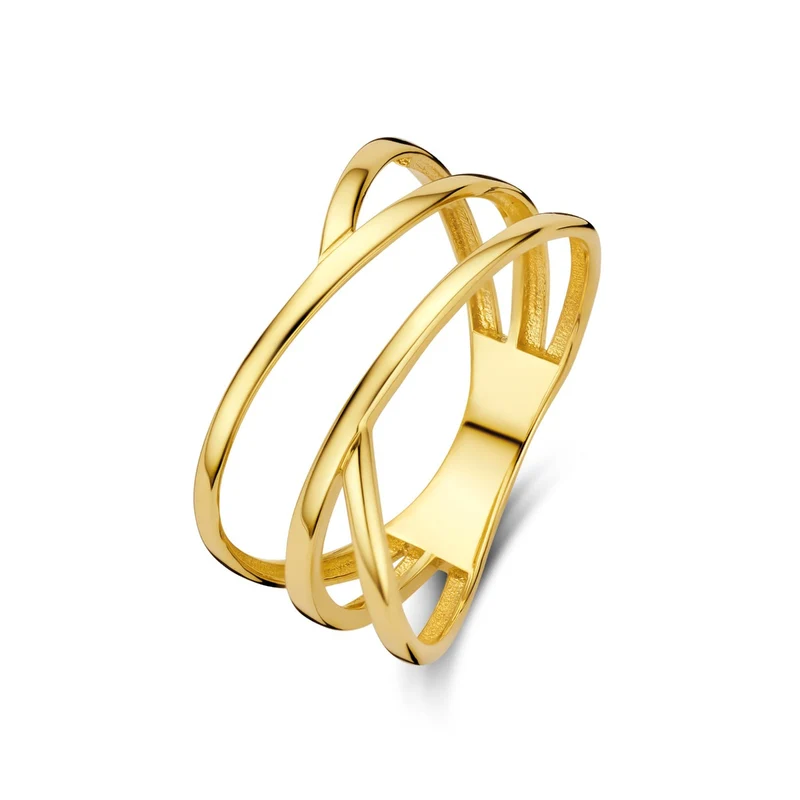 Beloro Jewels Della Spiga Bague Or 9 carats BO330028-48