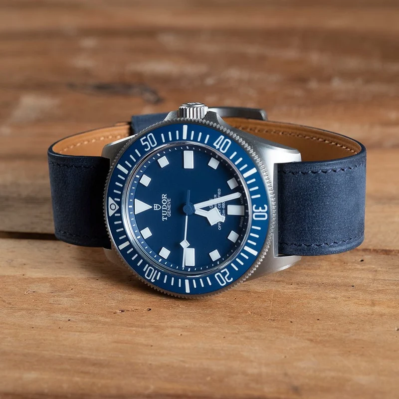 Bracelet MN nubuck marine