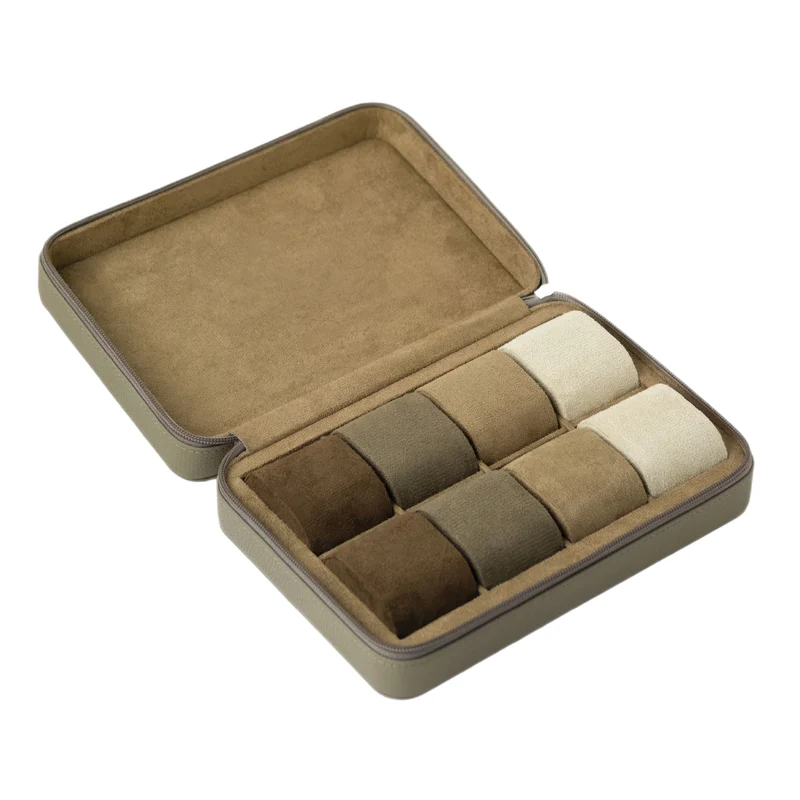 Coffret Bravo Watch-Palette™ Moss Green pour 8 montres