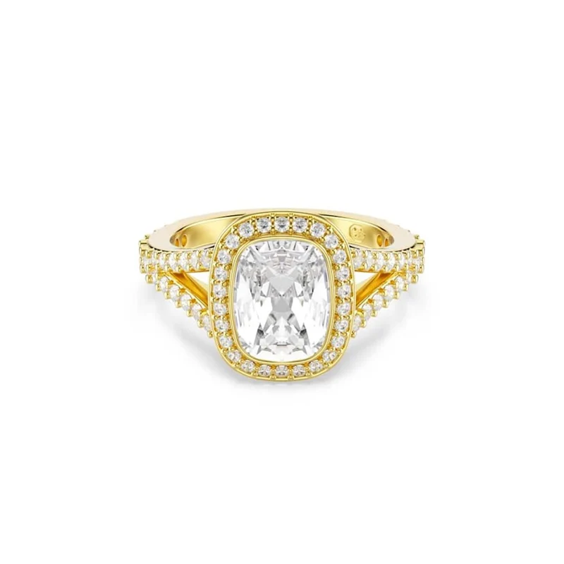 Swarovski Bague Una Angelic Cushion couleur or 5762630