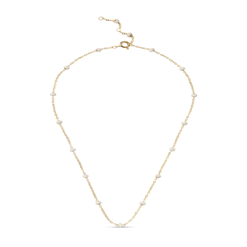 ENAMEL Copenhagen Lola Bold Collier Lola Bold en argent sterling 925 recyclé plaqué or N137G-DY