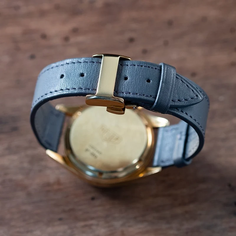 Deployant buckle gold finish
