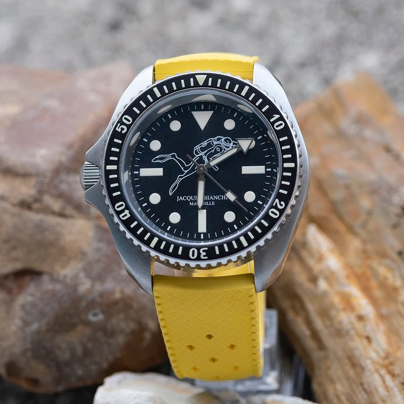 Bracelet style tropical Jaune