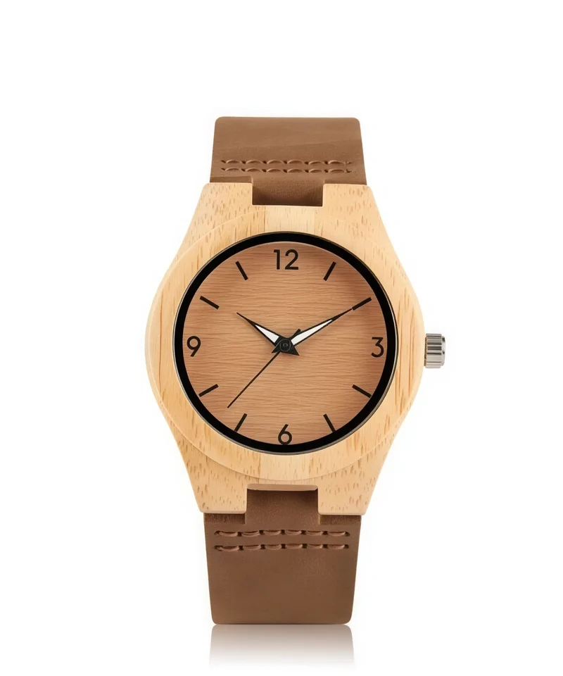 Montre en bois terran