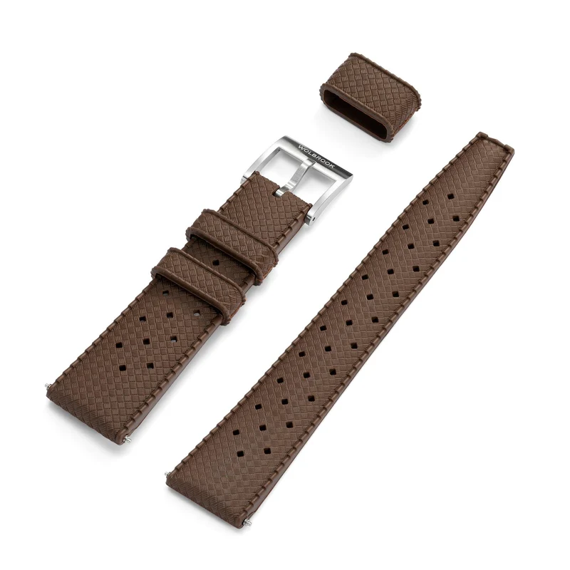 Brown Tropic Rubber Strap