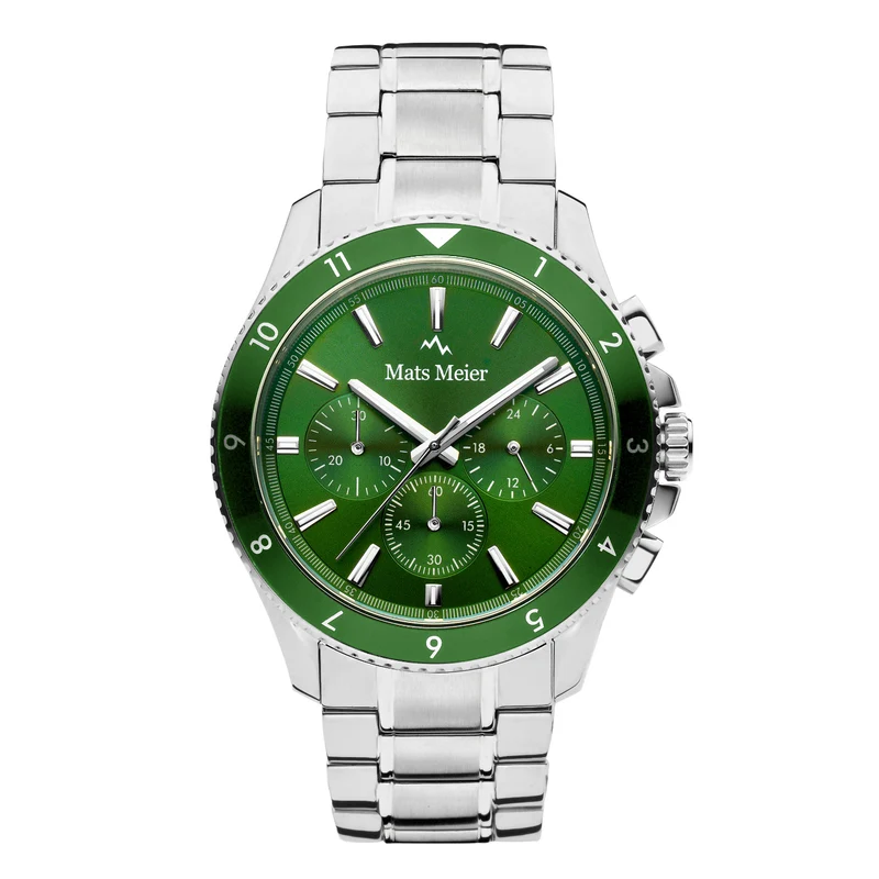 Mats Meier Ponte Dei Salti Hommes Montre Argent MM00503