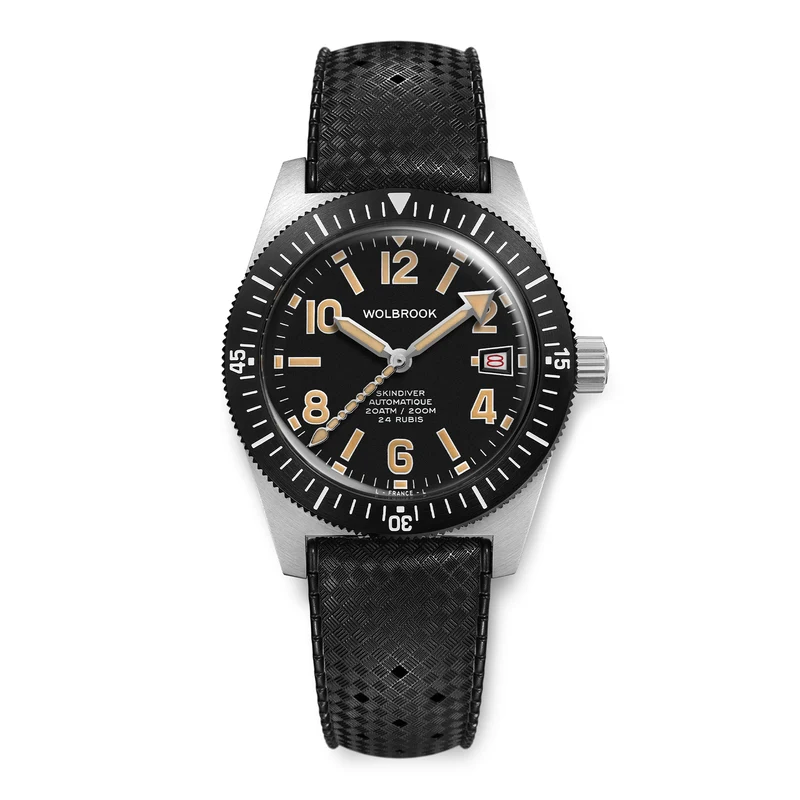 Skindiver Automatic 38 mm Even Numerals Dive Watch - Cédric Dodane Edition