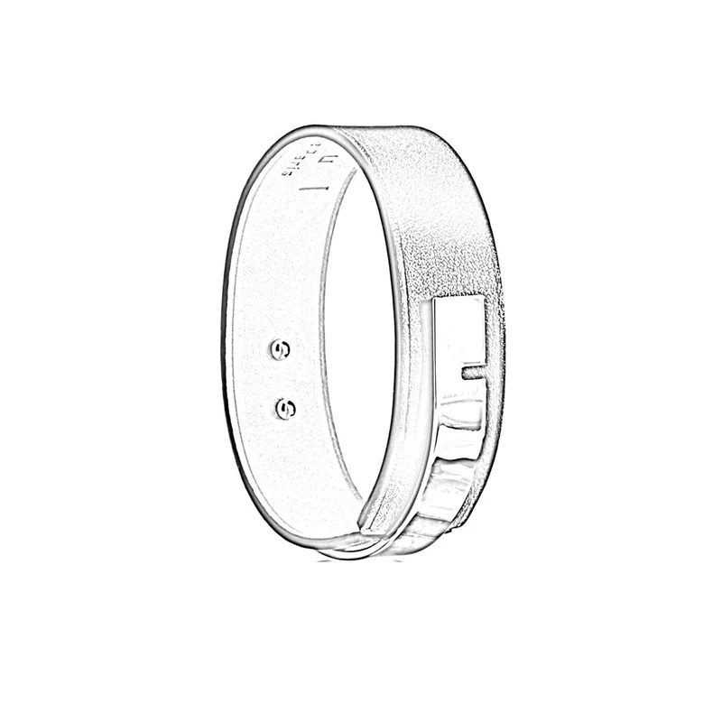 Lanière Simple 18 mm Cuir Signature | U'TURN.18