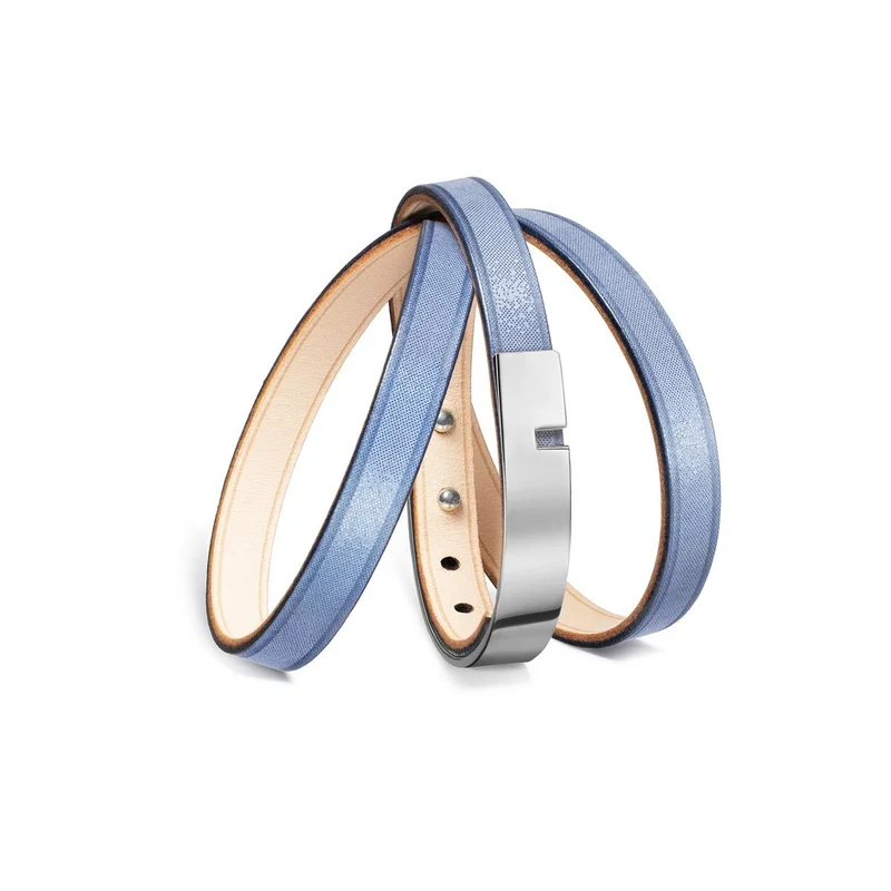 Bracelet bleu ciel irisé | U'TURN.TRIPLE
