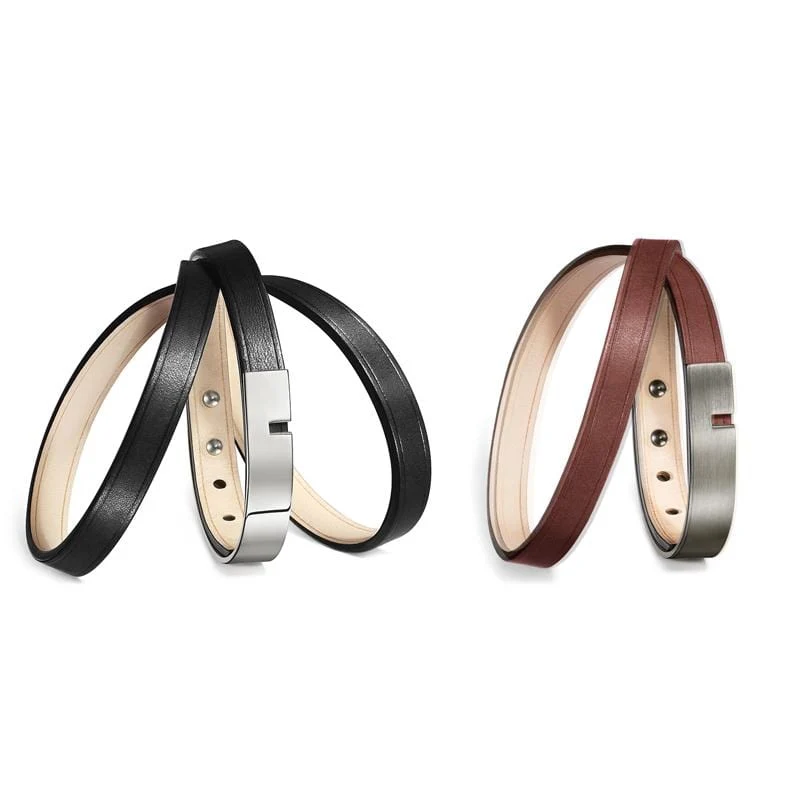Bracelets couple Noir & Fauve | U'TURN