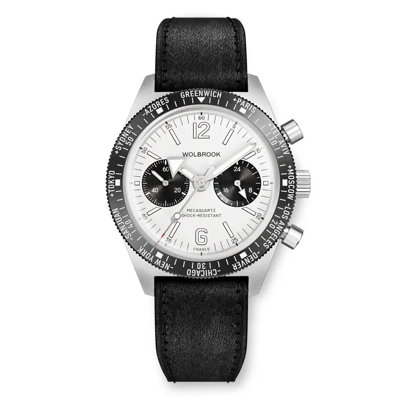 Skindiver WT Chrono-Mecaquartz Panda Chronograph