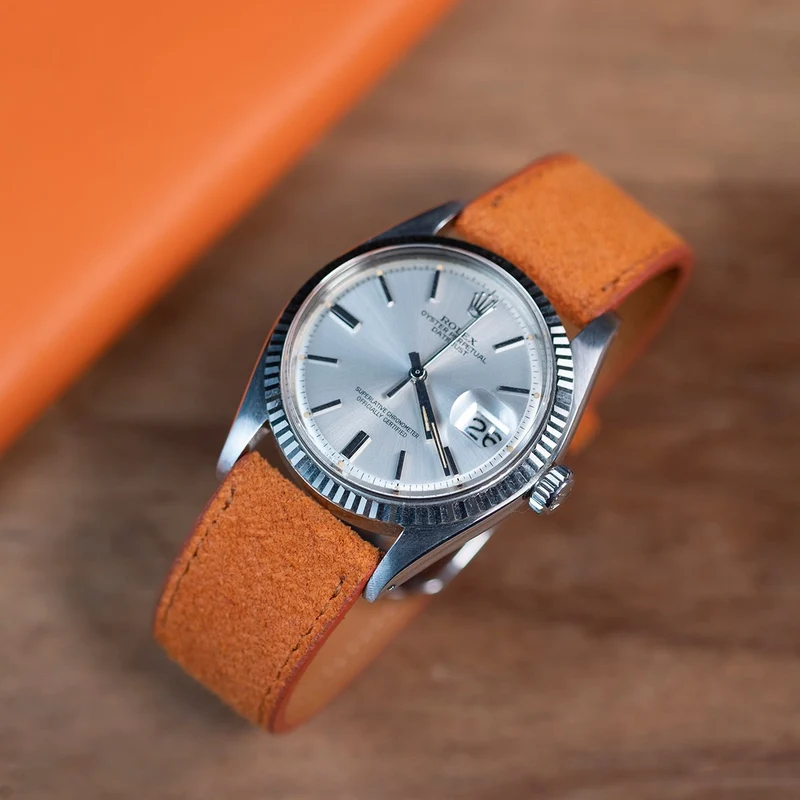 Bracelet Suède orange