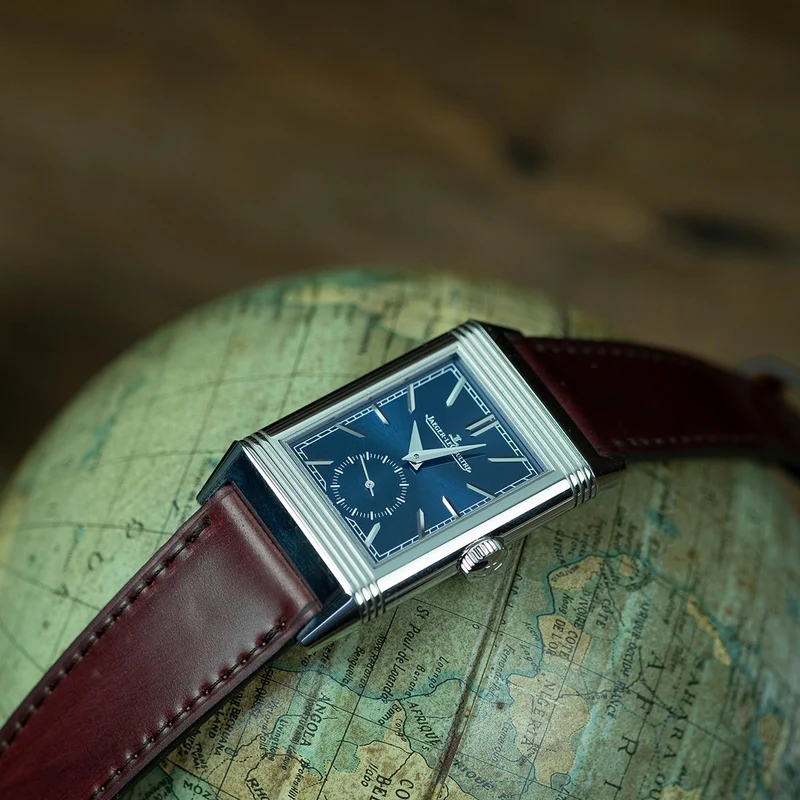 Bracelet de montre Shell cordovan bordeaux