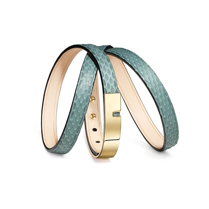 Bracelet python jade | U'TURN.TRIPLE