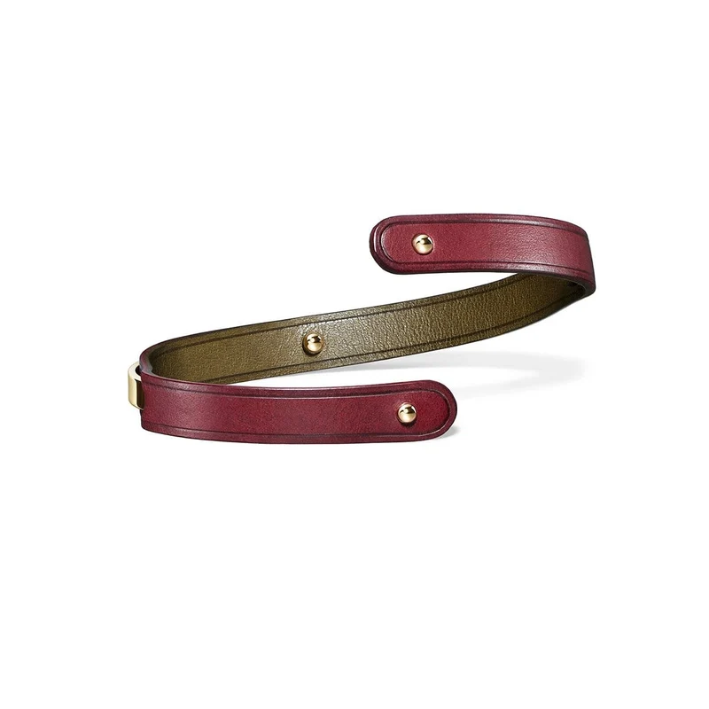 Bracelet serpent en cuir | URAEUS.6