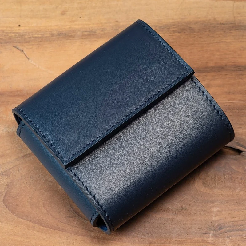 Étui de voyage compact bleu