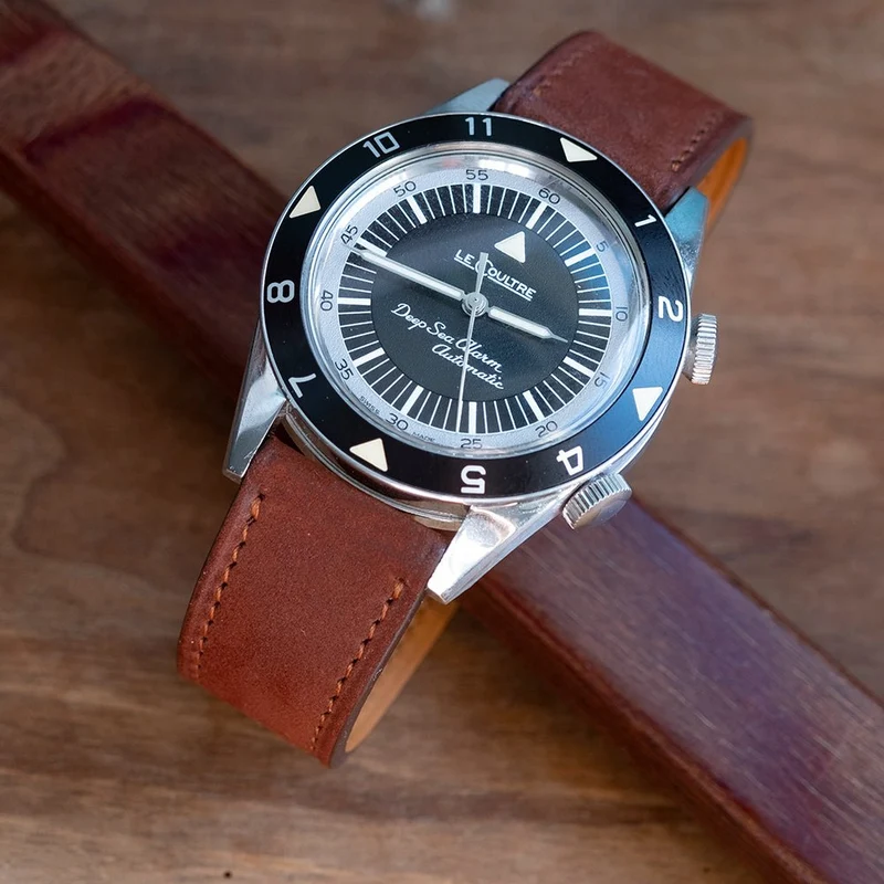 Bracelet de montre nubuck noisette