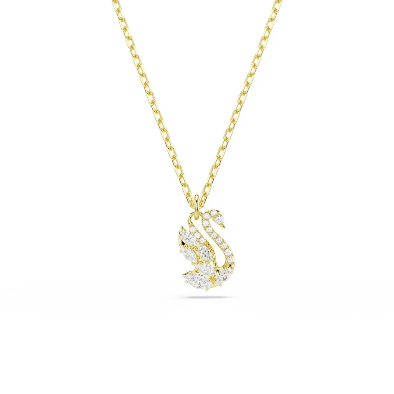 Swarovski Collier Swan Pavé Or 5754626