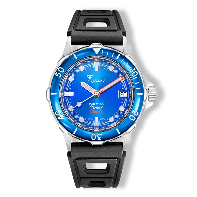 Montre Squale Corallo NOS 2008 Blue – Réf. CORALBLBL.RBK