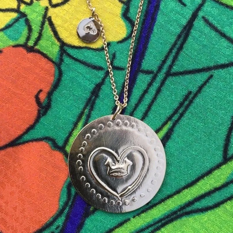 Médaille COEUR COURONNE