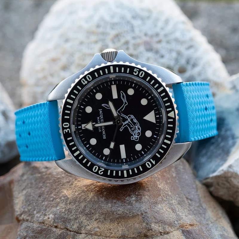 Bracelet tropical bleu azur