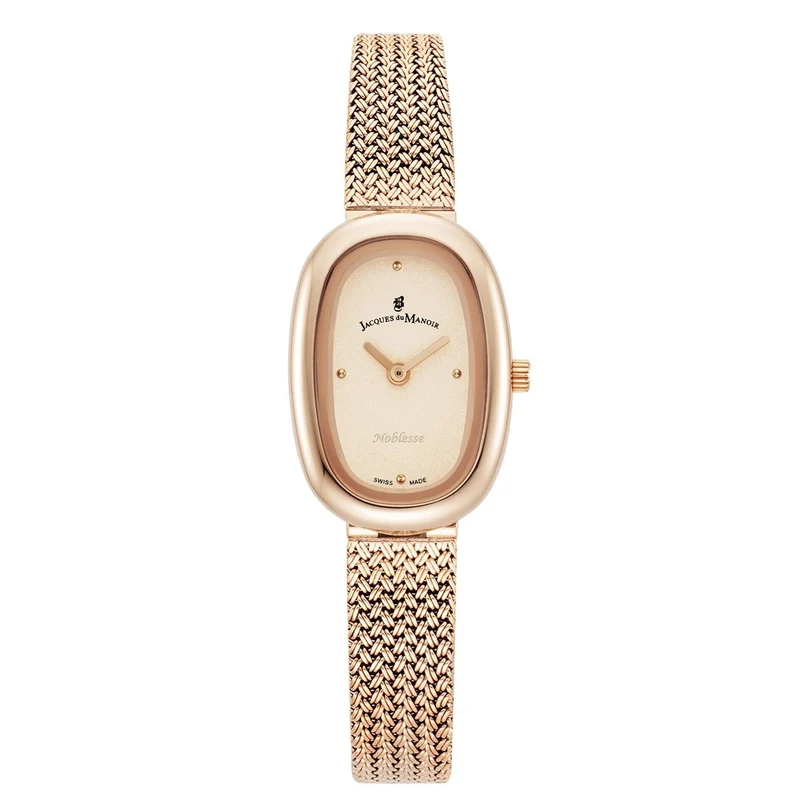 Jacques du Manoir Noblesse Montre Femme Or Rose JWL05203
