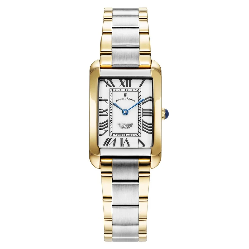 Jacques du Manoir Emily III Montre Femme Argentée et Dorée JWL05803