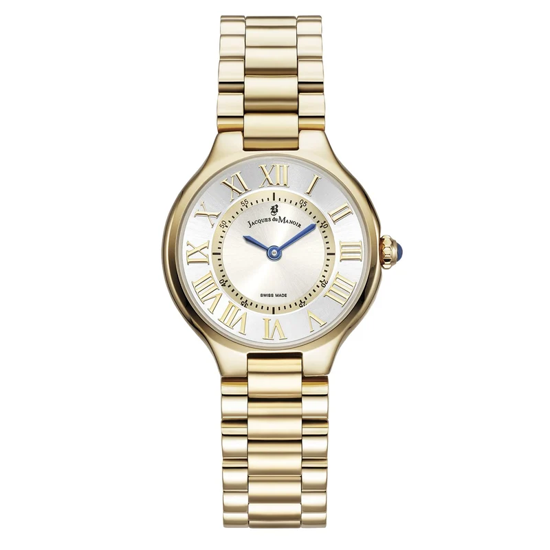 Jacques du Manoir Celine Montre Femme en Acier Doré JWL06004