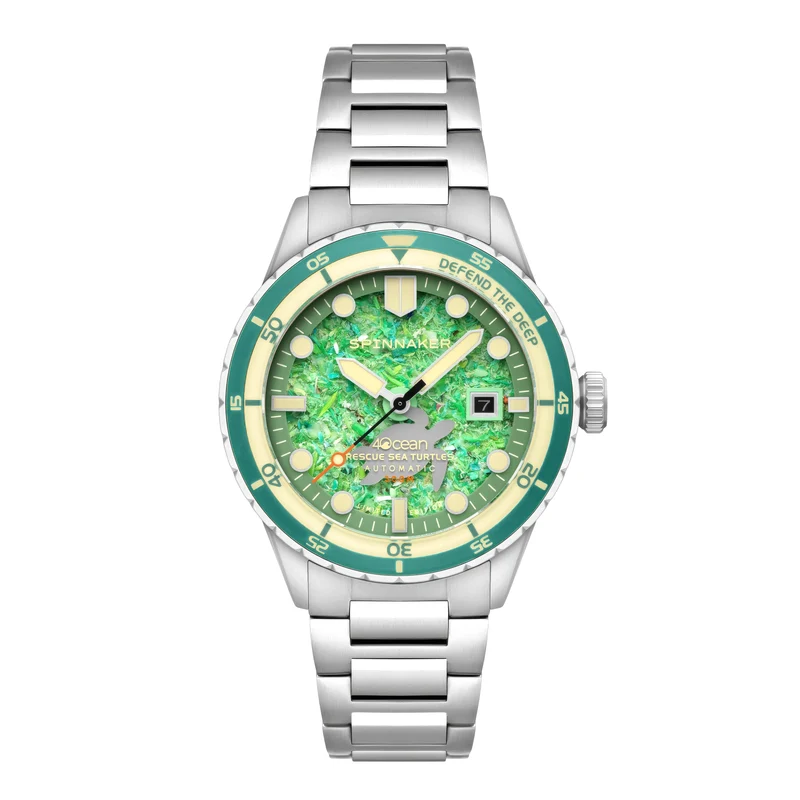 Montre Spinnaker Hass Automatic 4 Ocean Limited Edition Tortue SP-5172-33
