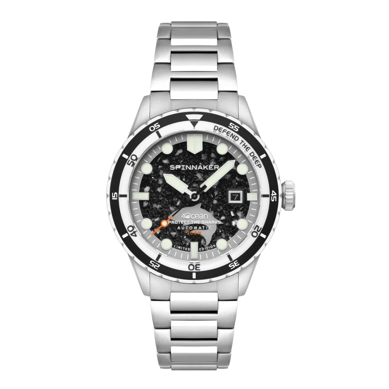 Montre Spinnaker Hass Automatic 4 Ocean Limited Edition Requin SP-5172-22
