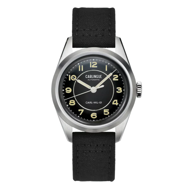 Montre CARLINGUE Military 01 Noir CT-003-B