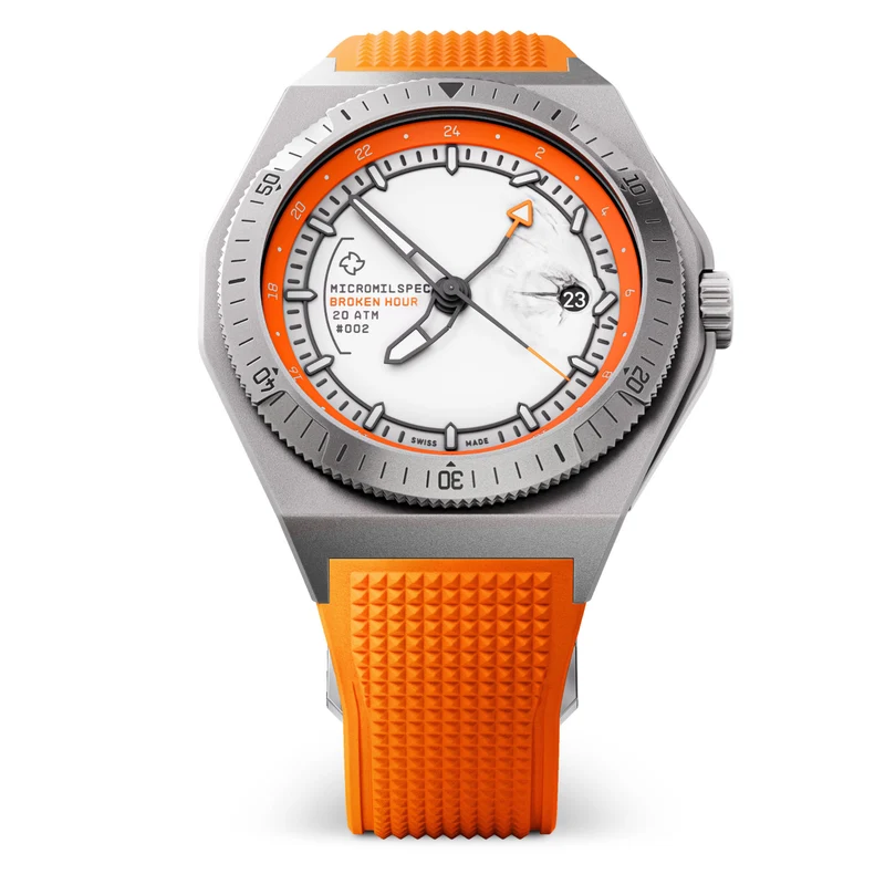 Montre Micromilspec Black Badger - Broken Hour