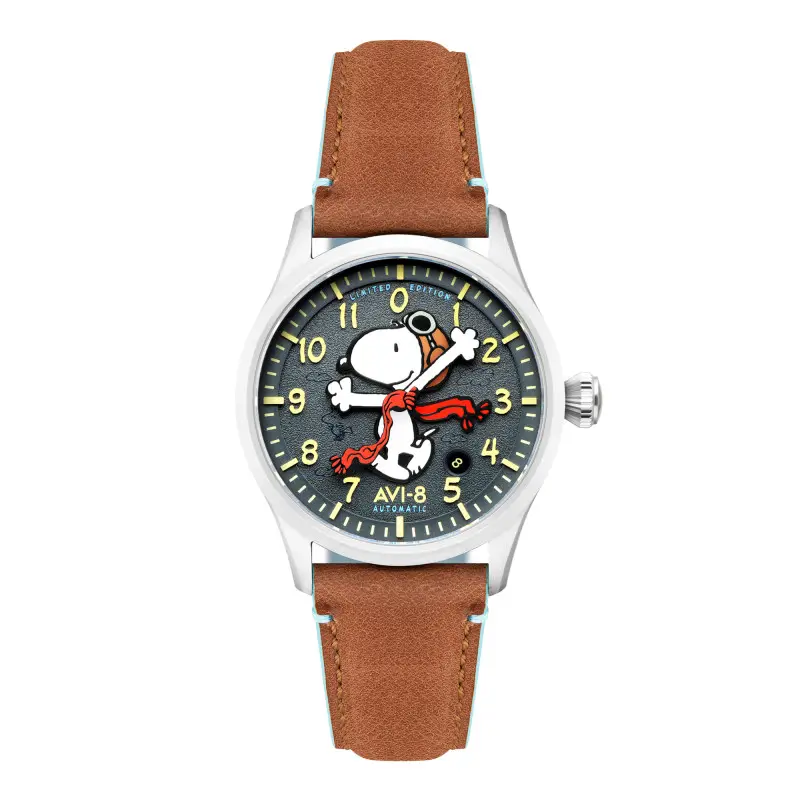 Montre AVI-8 Flyboy Engineer Automatic Peanuts Snoopy Flying Ace Limited Edition AV-4133-03