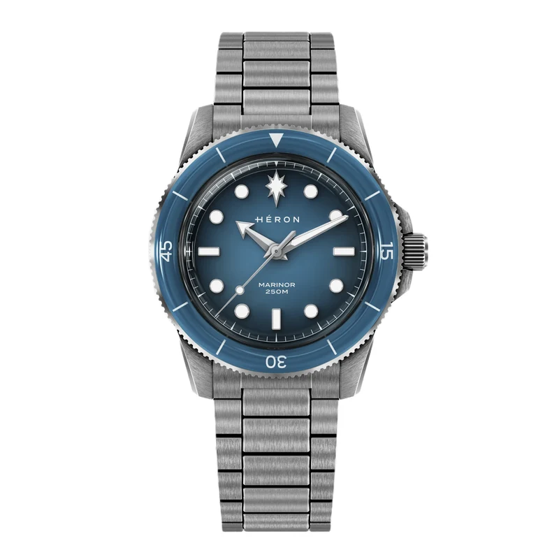 Montre Héron Marinor - Caribbean Blue 3002-A