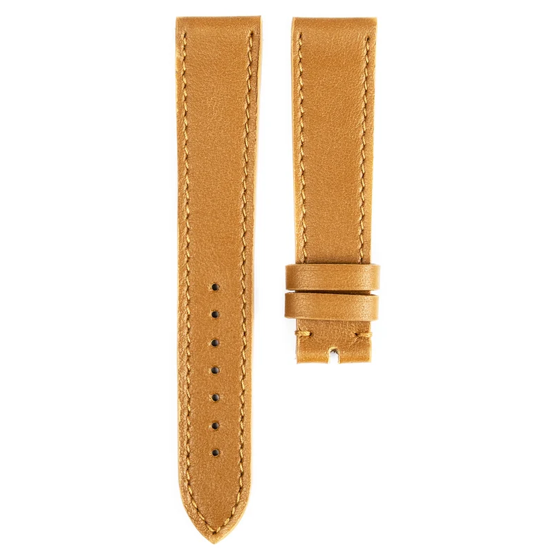 Monochrome - Bracelet montre en veau lisse - Fudge